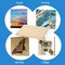 4 Pieces Unfinished Birch Wood Canvas Panels Kit, Falling in Art 8x10’’ Studio 3/4’’ Deep Cradle Boards for Pouring Art, Crafts, Painting and More